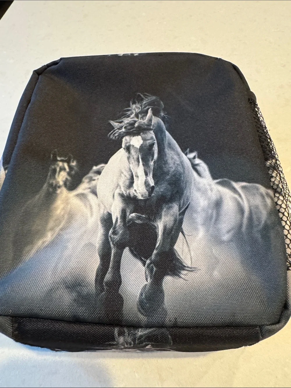 Horse durable black